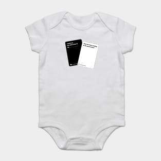 Area 51: Card Against Aliens Baby Bodysuit